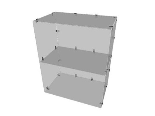 Glassteckvitrine steckvitrine - glassteckvitrine,