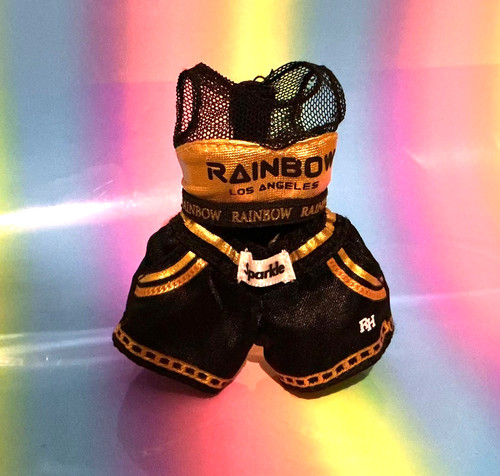 Rainbow high puppe top shorts - rainbow,