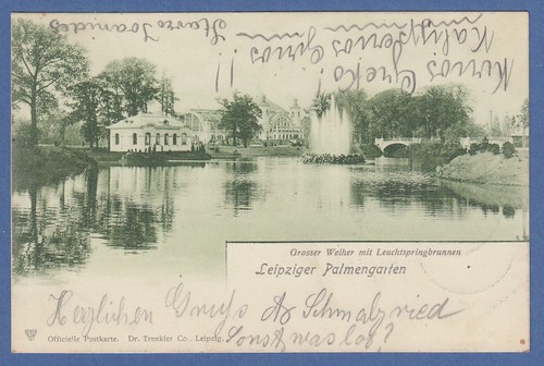 Leipziger palmengarten - ak,
