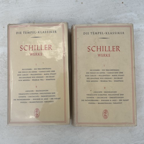Schiller werke die - -, tempel