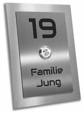 Edelstahl Türklingel Dakota