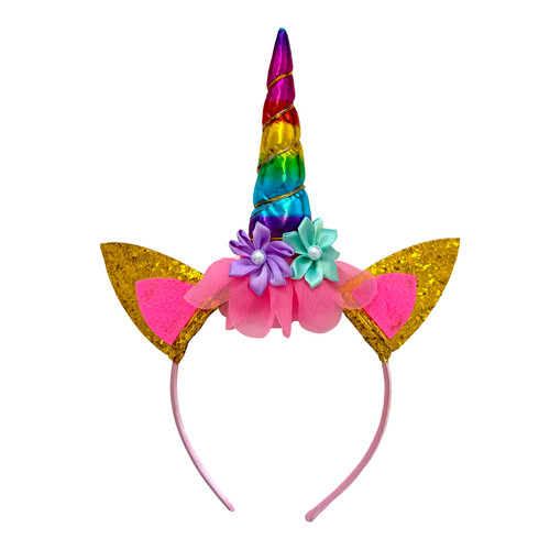 Led einhorn haarreif little - led,