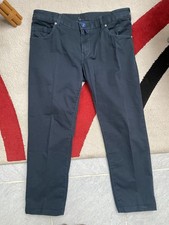 M5 Meyer Hose Chino Blau Slim
