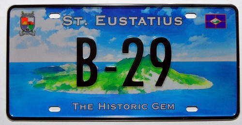Altes nummernschild - nummernschild, st
