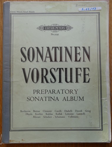 Original musiknotenheft - original,