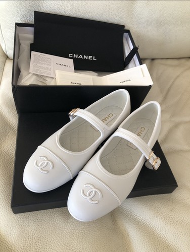 Mary janes flats - flats, weiss
