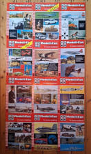 Modell Fan Heft 1 - 12 kompl. Jahrgang 1982 | Zeitschrift | Magazin | Modellbau