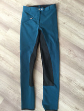 cavallo softshell winterreithose gr. 72 petrol lederbesatz