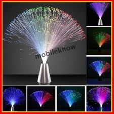 LED Glasfaser Lampe Vintage