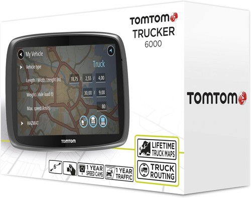 Tomtom trucker 6000 lkw - lkw, navi