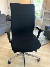 Büro-Drehstuhl Wagner Ergo Medic 100-3, schwarz, wie neu, Armlehnen verstellbar