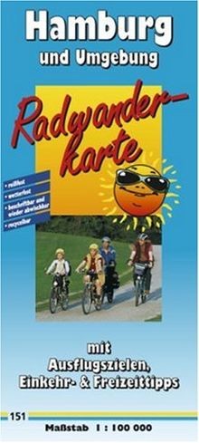 Radwanderkarte hamburg und - radwanderkarte,