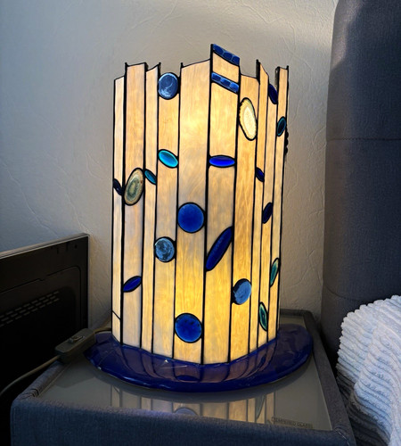 Tiffany stil tischlampe aus - tiffany-stil,