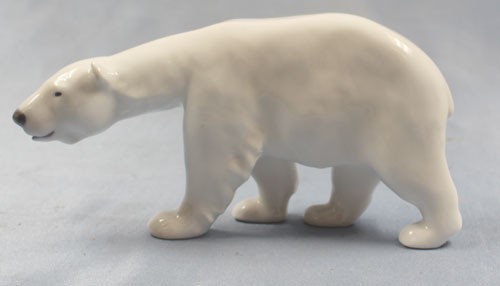 Eisbär polar bear - , porzellan