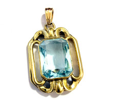 Vintage Anhänger blauer