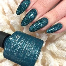CND Shellac Shimmer Shores 7,3 ml Neu Nagellack Top Super Qualität UV LED