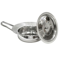 Ampri Steckbecken aus Edelstahl Bettpfanne Stechbecken