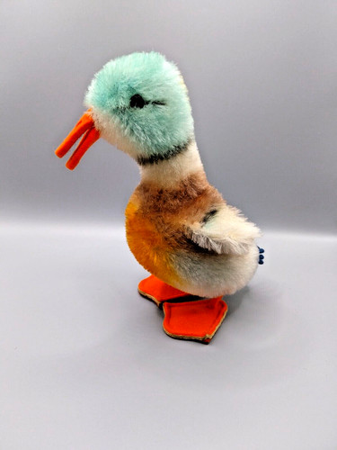 Steiff stehende bunte - , ente