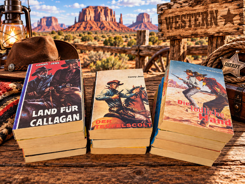 Western leihbuch nachdrucke - 11,
