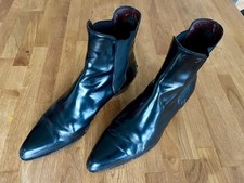 TODS TOD‘S Schuhe Damenschuhe Stiefelette Boots Chelsea Gr. 40 ½ schwarz