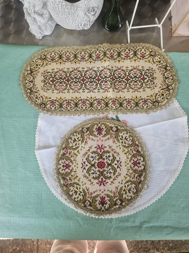Gobelin deckchen set - deckchen,