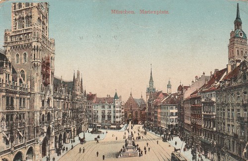 München marienplatz von - münchen,