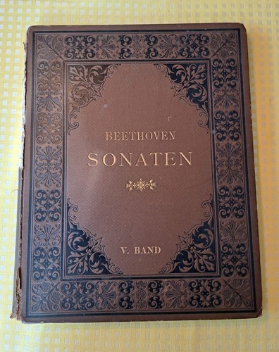 Noten buch beethoven sonaten - noten,