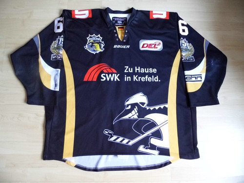 Krefeld pinguine gameworn - krefeld,
