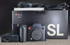 Leica SL Typ 601 Schwarz im Sehr Guten Zustand OVP 