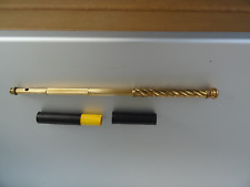 Alter Taktstock, Dirigentenstab um 1920, ausziehbar, Messing, top, 29cm im Etui