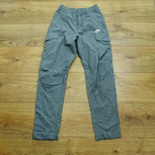 Nike Cargo Hose Herren XS Grau Slim Fit Combat Army Military Outdoor