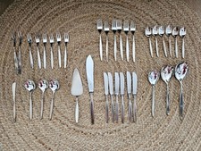 WMF Rom Besteck 90 Silberauflage 35 Teile