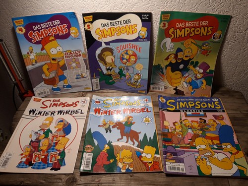 Simpsons comics konvolut - simpsons, 9