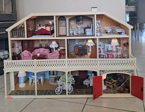 Lundby vintage puppenhaus - lundby,