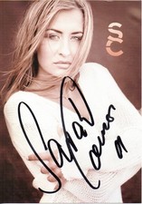 SARAH CONNOR  Autogramm Karte