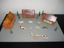 DDR Spielzeug - kleiner Bauernhof 50/60iger Jahre 