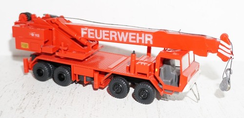 Preiser mobilkran feuerwehr - preiser,