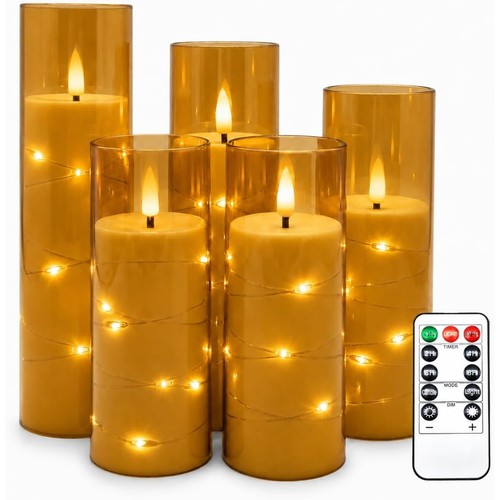 Led kerzen stück champagner - 5,