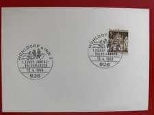 (1237) Sonderstempelbeleg, Mühldorf am Inn, PLZ 826, Inntal Volksmarsch