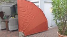 XL Balkonfächer 1,80 x 1,80 m Sichtschutz Windschutz