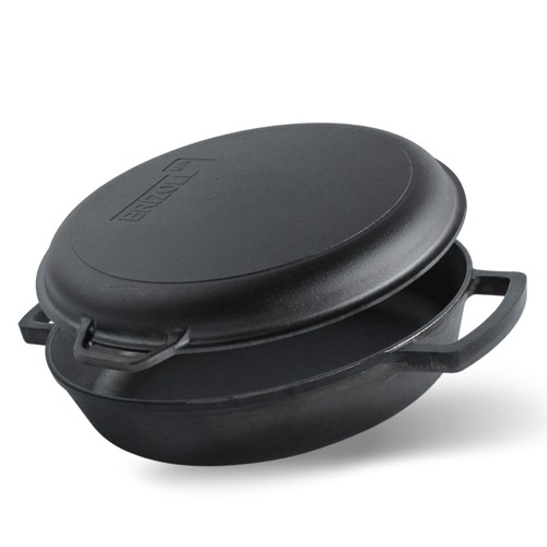 ø36cm gusseisenpfanne zwei - Ø36cm,