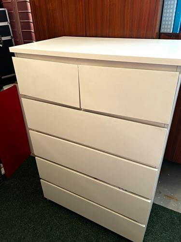 Weiße ikea malm kommode - weiße,