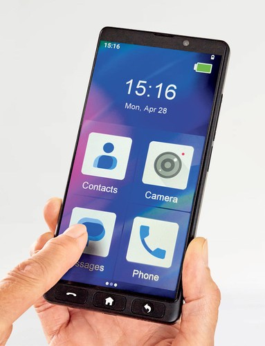 Smartphone für senioren ms601 - senioren,