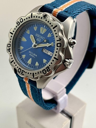 Seiko 5m23 6b40 scuba - seiko, ags