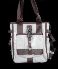 NEU George Gina Lucy NYLON mini *Sweet Sushi* KIDS white island Schultertasche