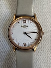 Boccia damenuhr roségold - damenuhr, rund