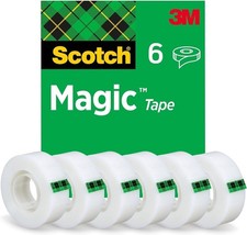 Scotch Magic Tape 6 Rollen 19