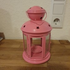 ikea laterne rotera Pink Rosa 21cm