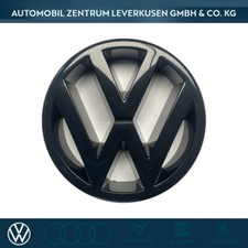 Original VW Emblem Symbol VW-Logo Kühlergrill Schwarz Golf 2 3  323853601 041