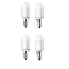 [4x PACK] Attralux by Philips Kühlschranklampe T25 LED E14 Kühlschrankbirne 3,2W
